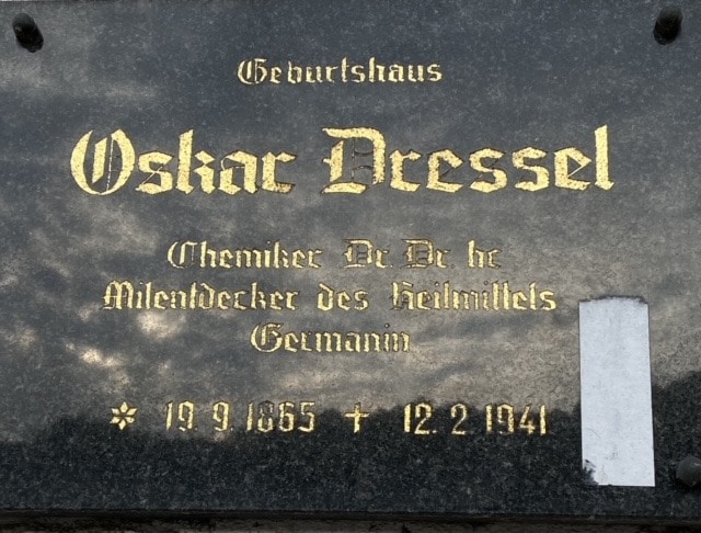 Geburtshaus Oskar Dressel