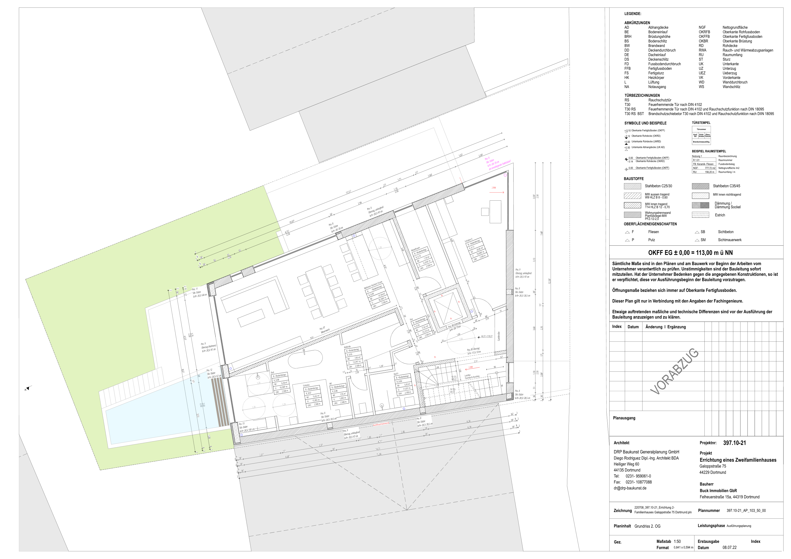 Mustergrundriss 2.OG